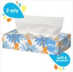 15407621-1 - Kleenex Facial Tissue Flat Box, 2-Ply, White - 1/EA