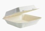 L8750208 - MFPP 1-CMPT hinge container, white, 9"x9" - 150/cs - Image 3