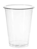 UK-12OZCUP - 12 0z Clear, Cold PET Plastic Cups – 1000 / Pack - 1/CS