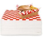 UK-WAX - 12″x12″ Checkered Waxed Sheets-5000/pcs Red - 1/CS - Image 2