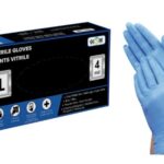 7422 - Virtile Blue P/F Gloves, LRG - 1/EA
