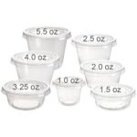 79000034 - Portion Cup, 2 Oz., Clear, Polypropylene - 2500 cups/cs