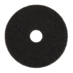 66551917 - 3M™ Niagara Stripping Floor Pad, Black, 19” - 5/Case
