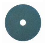 66553838 - 3M™ Burnish Pad 3100, Aqua, 27 in - 5/Case