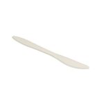 K7170249 - Compostable Knife, Medium-Wrapped, Wrapped, White, 250/cs