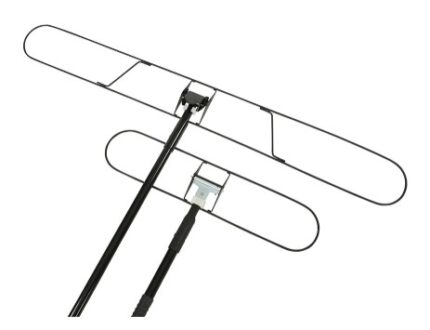3205 - Dual dust mop frame 24"x5W/Blk - 1 Each