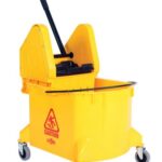 3078Y - Downpress Buckets And Wringers - 40 Qt / Yellow - 1/EACH