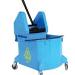 3078B - Downpress Buckets And Wringers - 40 Qt / Blue - 1/EA