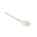 BIOWR04 - Biodegradable Tea Spoon, bulk, White, 1000/cs - 1/CS