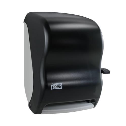 14102084 - Tork® Hand Towel Roll Dispenser, Lever Auto Transfer, Smoke - 1/EA 14102084 - Tork® Hand Towel Roll Dispenser, Lever Auto Transfer, Smoke - 1/EA - Image 1