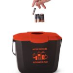 9309 - 2 Gallon Battery Collection Bin - 1/EA