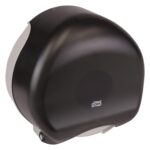 14101069 - Single Jumbo Bath Tissue Roll Dispenser, Smoke, Plastic, 1/CS