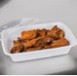 LR32W - 32oz White Rect. Container W/ Lid, 150/cs - 1/CS
