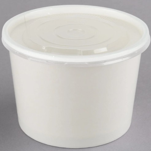 S-12BWL - 12oz Plastic Deli Containers With Lids, 240/case - 1/CS S-12BWL - 12oz Plastic Deli Containers With Lids, 240/case - 1/CS - Image 1