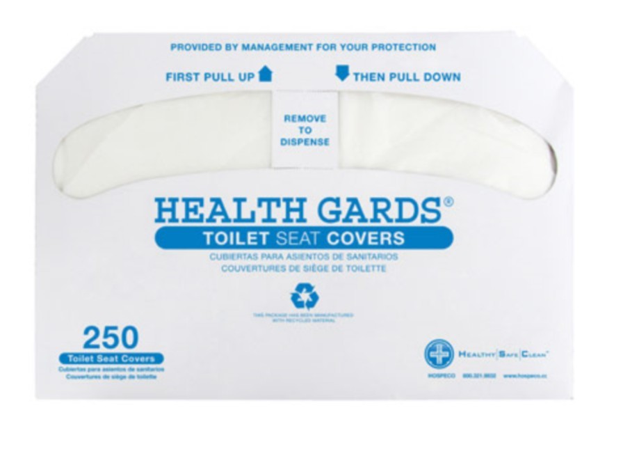 14500291-1 - HALF FOLD TOILET SEAT COVER - 1/EA 14500291-1 - HALF FOLD TOILET SEAT COVER - 1/EA - Image 1