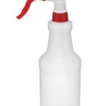 3569R - Spray Bottle, 24oz, with graduations, with Tube, Red - 1/EA