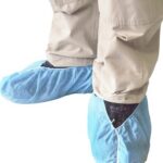 7710-1 - Skid Resistant Shoe Covers - Large, Blue, 3 Packs of 100 - 1/PK