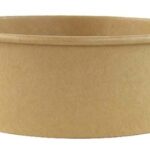 56255 - 32oz, Kraft paper deli container, round, PE Lined, 360/cs - 1/CS