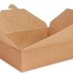 PLB#3 - 66oz, Kraft folding top paper lunch box, - 1/CS