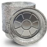 OME-AR101 - 7'' round foil container, 500PCS - 1/CS