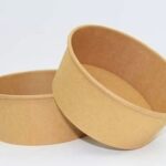 KB1300 - 44 oz Kraft Shallow Paper Salad Bowl  - 1/CS