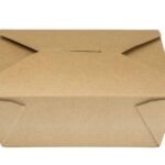 PLB#8 - 48oz, Kraft folding top paper lunch box - 1/CS