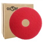 220R-20 - Red Buffing Floor Pads - 20" Dia. Pad, 5/case - 1/CS