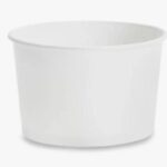 PB320W - 10oz white paper bowl, 1000/cs - 1/CS