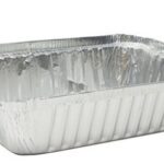 OME-AR103 - 5"x8" rectangle foil container, 2 1/4lbs, 500/cs - 1/CS