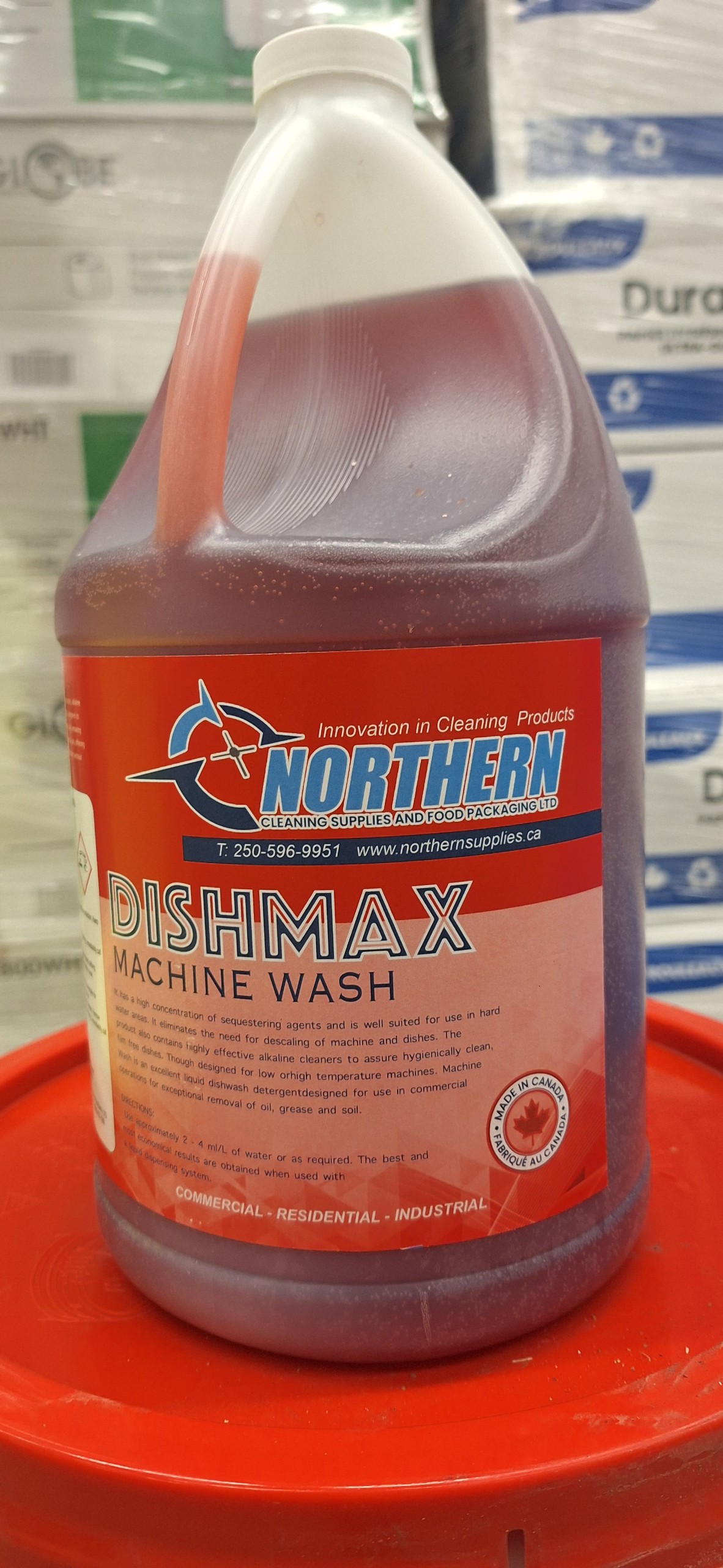 0084-1 - Dishmax Dishwasher / Glassware Detergent, 4L - 1/CS 0084-1 - Dishmax Dishwasher / Glassware Detergent, 4L - 1/CS - Image 1