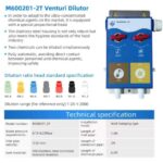 0123-2T- Venturi Dilitor, 2 hose chemical dispenser - 1/EA