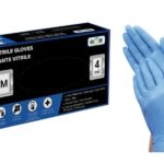7421-1 - Vitrile Blue P/F Glove - Nitrile MED - 1/CS