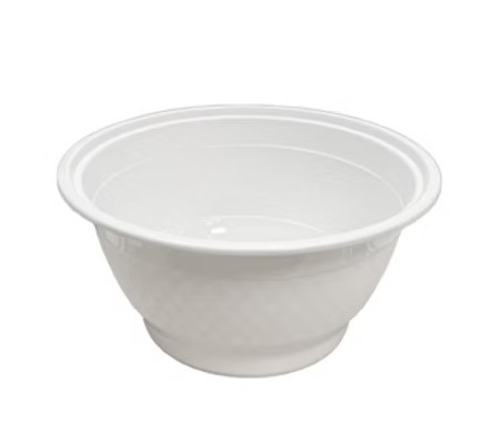 NB38-W - White PP Noodle Container 38oz 300p/cs - 1/CS NB38-W - 38oz, White PP Noodle Container, 300p/cs - 1/CS - Image 1