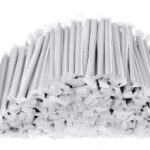 PLSTRAW - Plastic Straw Individually Wrapped Brown 8mm, 2000 pcs - 1/CS
