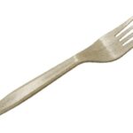 BIOWR01 - Biodegradable Paddy Fibre Fork, bulk, tan, 1-1000/cs - 1/CS